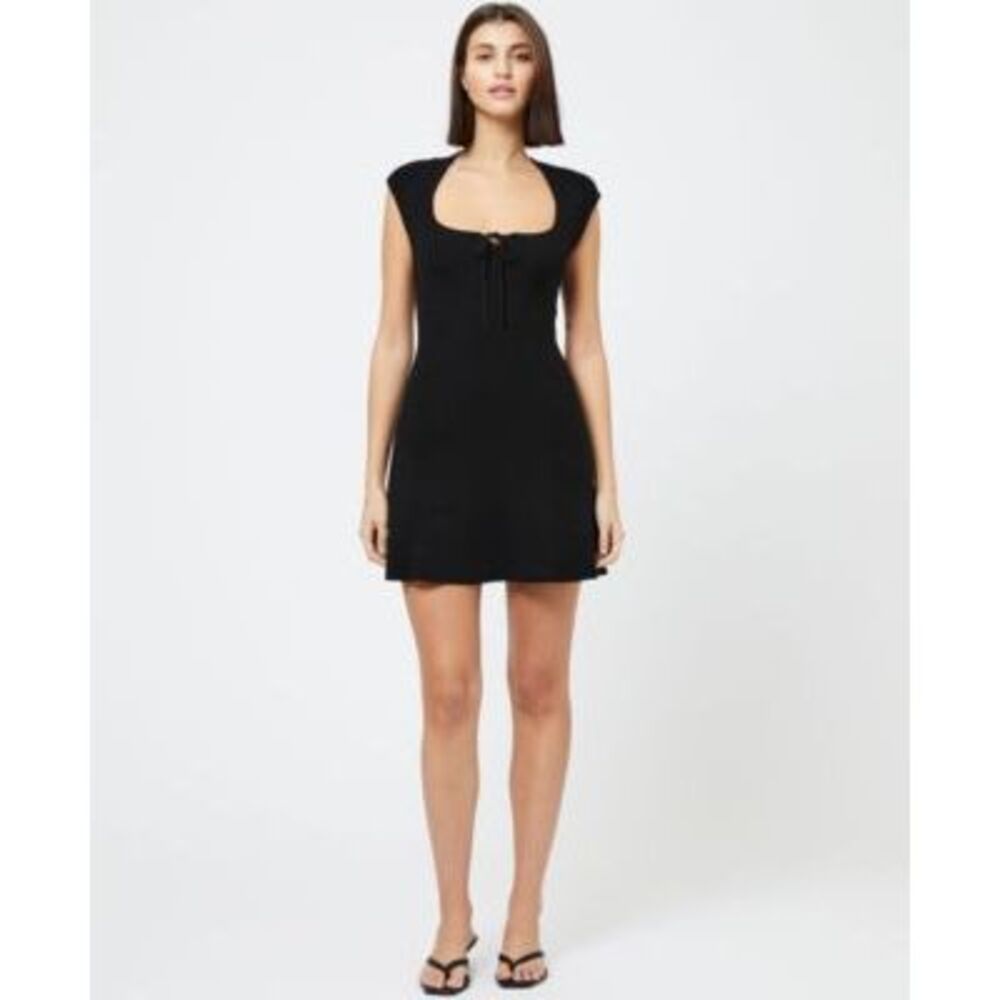 French Connection Women Cosysoft Flared Basic Black XL